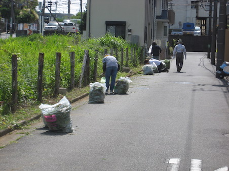 町内一斉清掃